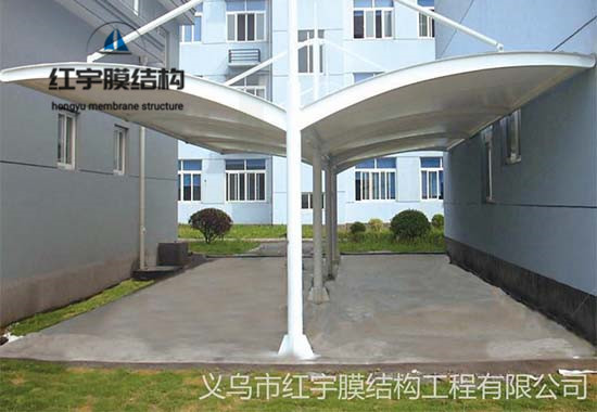 膜結(jié)構(gòu)停車棚案例